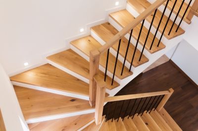 Oak Stairs Installation in Alpharetta, GA